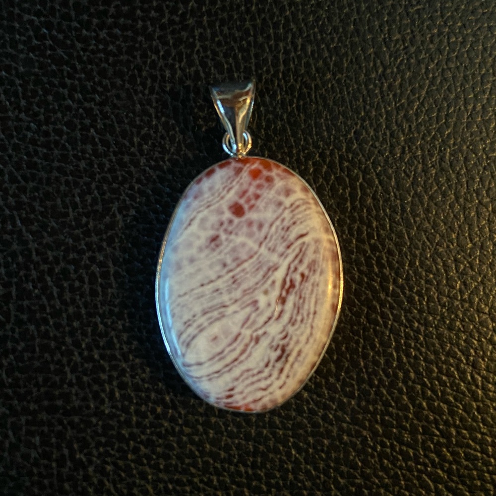 Large Jasper pendant